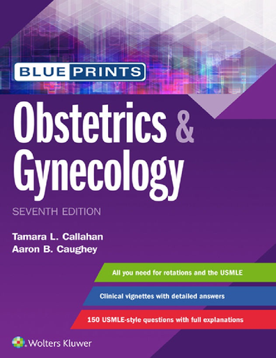 [2407202333993] Blueprints Obstetrics & Gynecology - Tamara Callahan (1312 pages - 2 VOL)